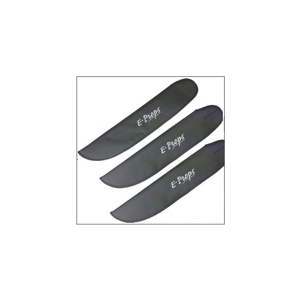 E-PROPS Pokrowce PLUG’n’FLY — 3 osłony, 115–135 cm
