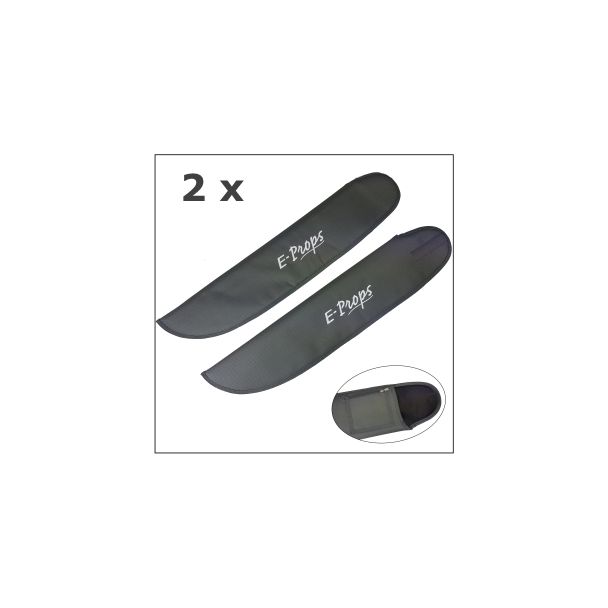 E-PROPS Pokrowce PLUG’n’FLY — 4 osłony, 115–135 cm